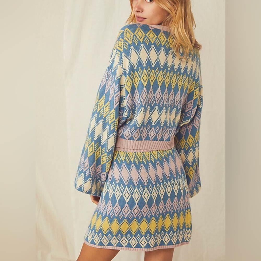 Free People sweater & skirt set